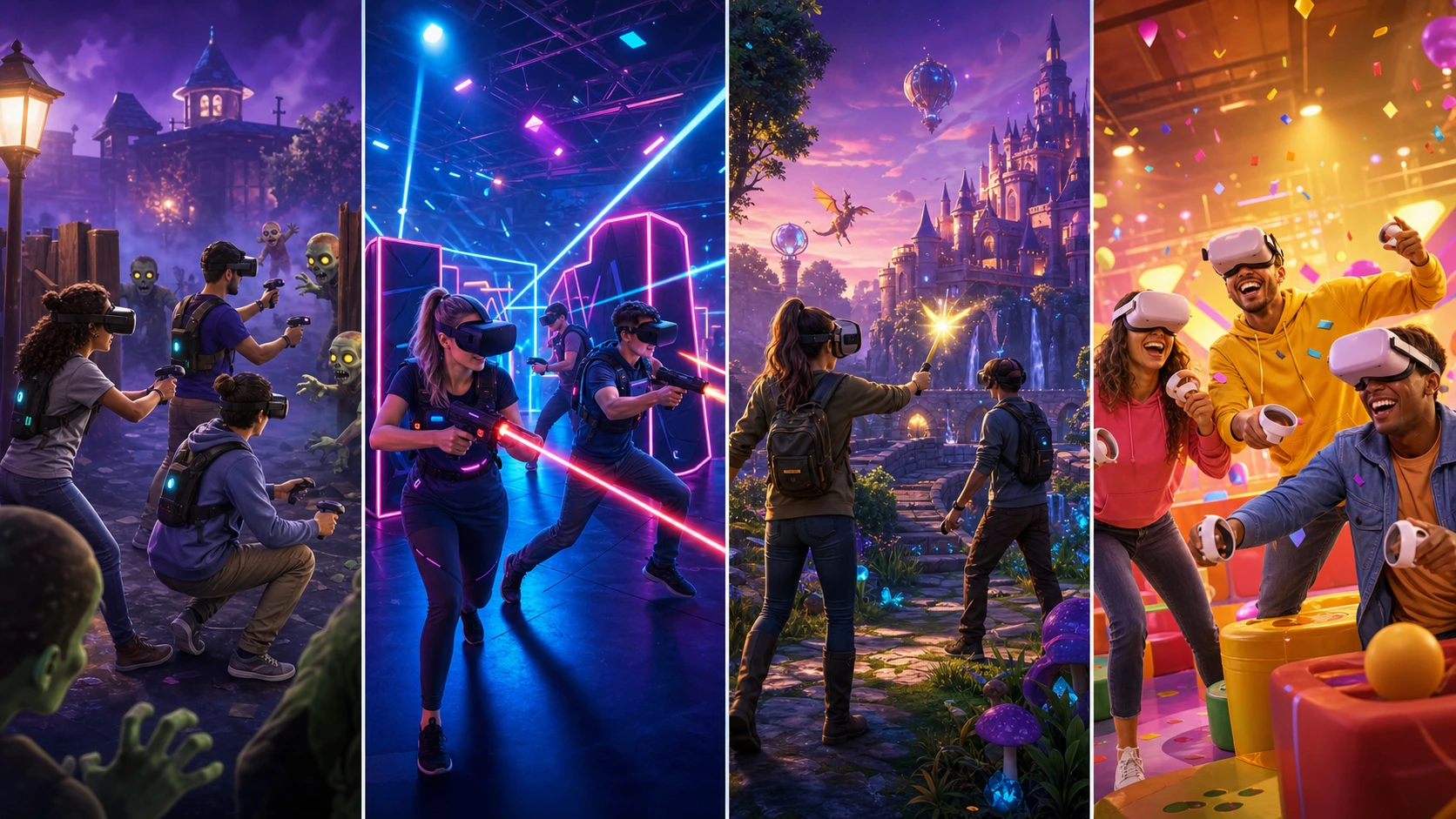 Guida ai giochi della Virtual Zone VR