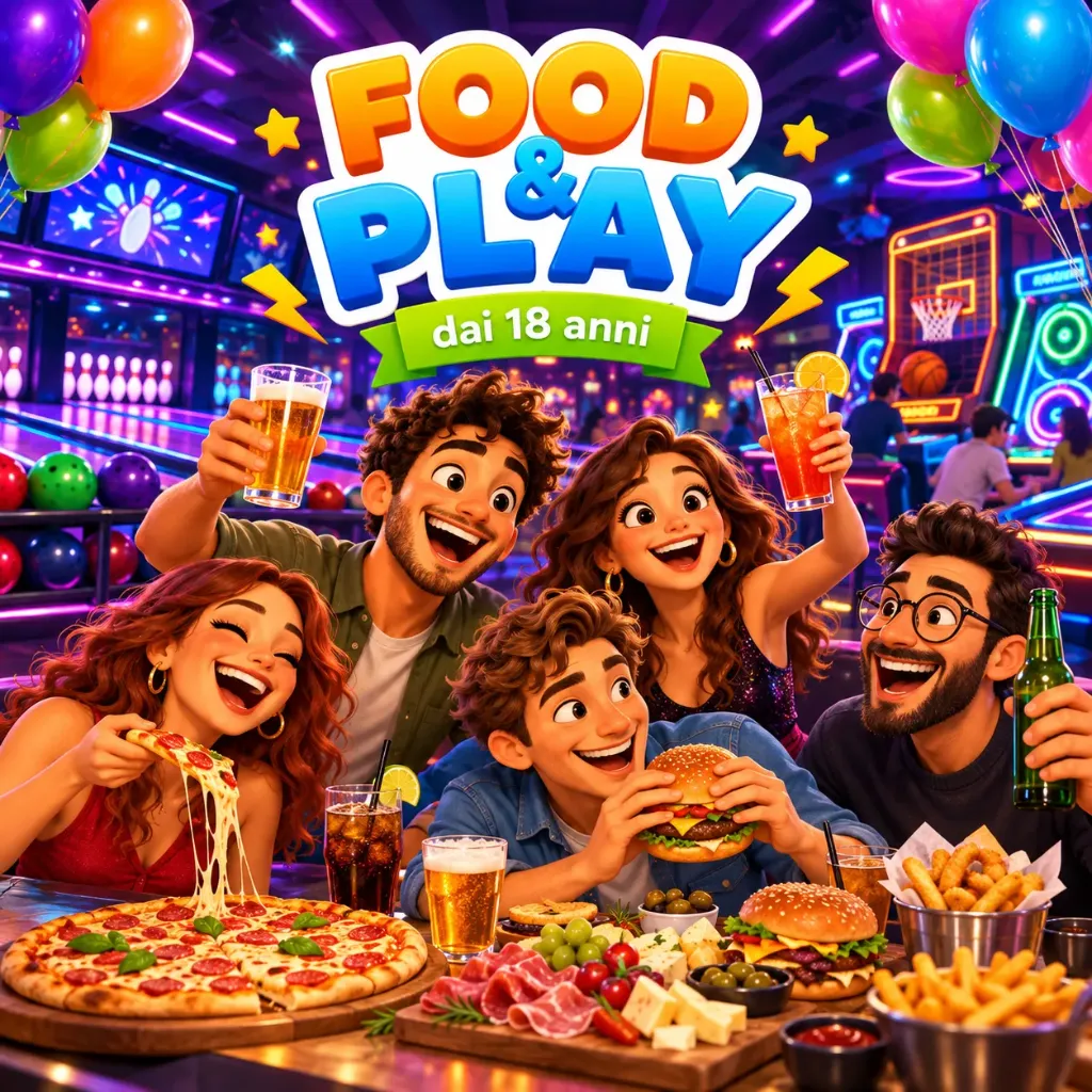 PARTY FOOD&PLAY (NESSUN SECONDO GIOCO)